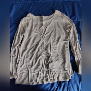 Maurice's Cream Long Sleeve Top